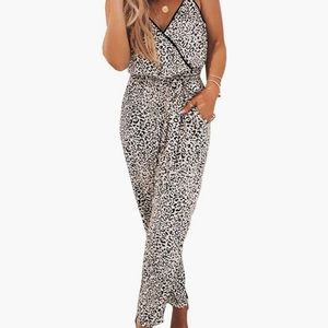 EUC Leopard print jumpsuit